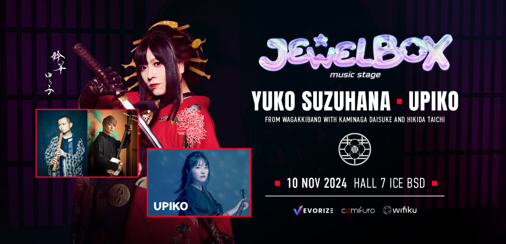 Yuko Suzuhana dari Wagakki Band dan UPIKO Siap Tampil Perdana di Jakarta